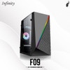 Casing Infinity INF-09 Side Acrylic Gaming Case - INF09 F09 F 09