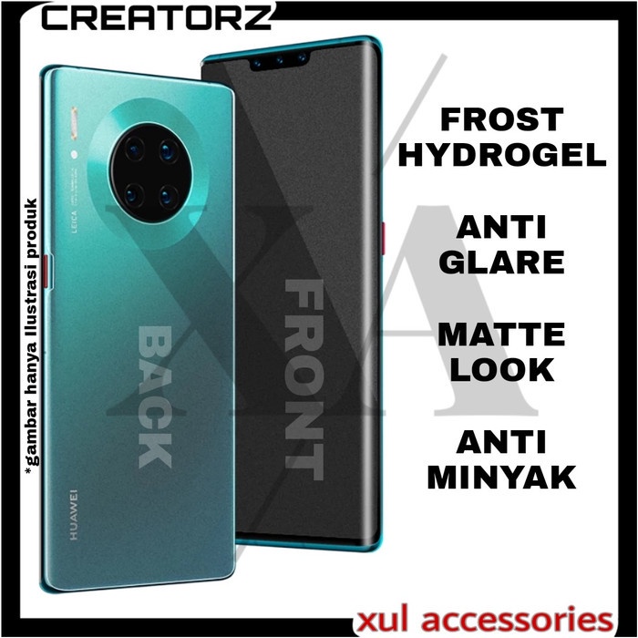 REALME 5 PRO HYDROGEL MATTE NON GLARE DOFF ANTI GORES SCREEN GUARD