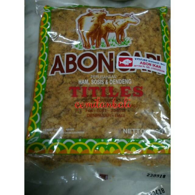 

Abon ikan TITILES