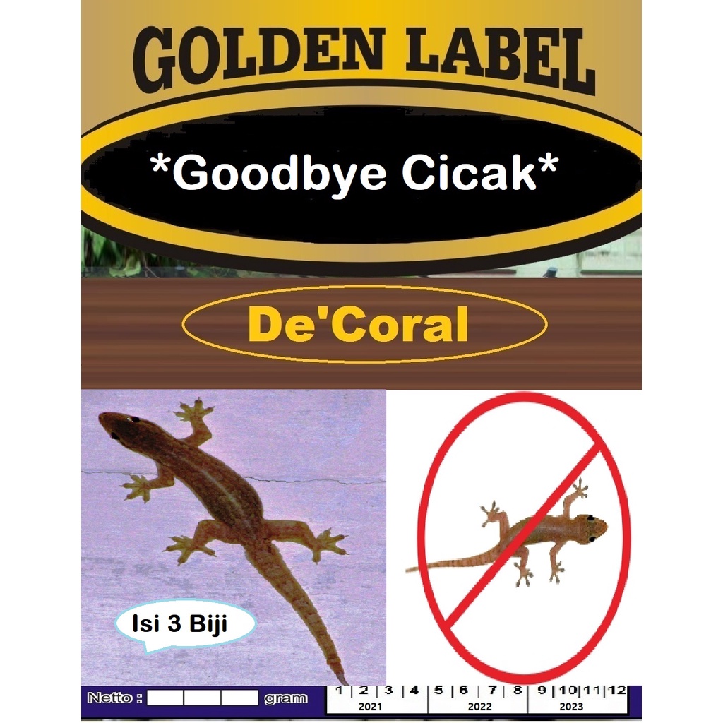 Pengusir Cicak Goodbye Cicak | Pembasmi Cicak | Anti Cicak