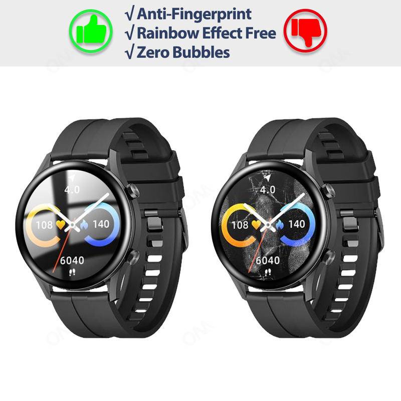 Pelindung Layar Smartwatch Huawei GT 2 3 Pro GT2e 42mm 46mm Watch 3 Pro 43mm 46mm Full Screen Blu-ray 46mm