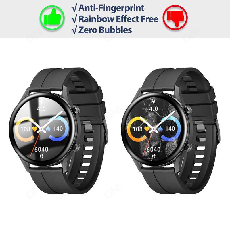 Pelindung Layar Smartwatch Huawei GT 2 3 Pro GT2e 42mm 46mm Watch 3 Pro 43mm 46mm Full Screen Blu-ray 46mm