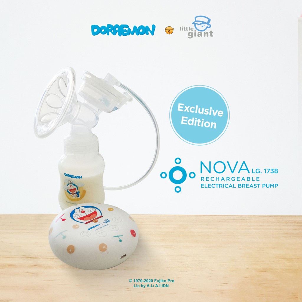 LITTLE GIANT Doraemon Nova Rechargeable Electrical Breast Pump