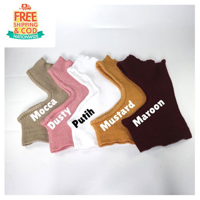 OTS 038 - Ciput Rajut Anti Budeg / ANBUD / Bandana Rajut / Inner Hijab