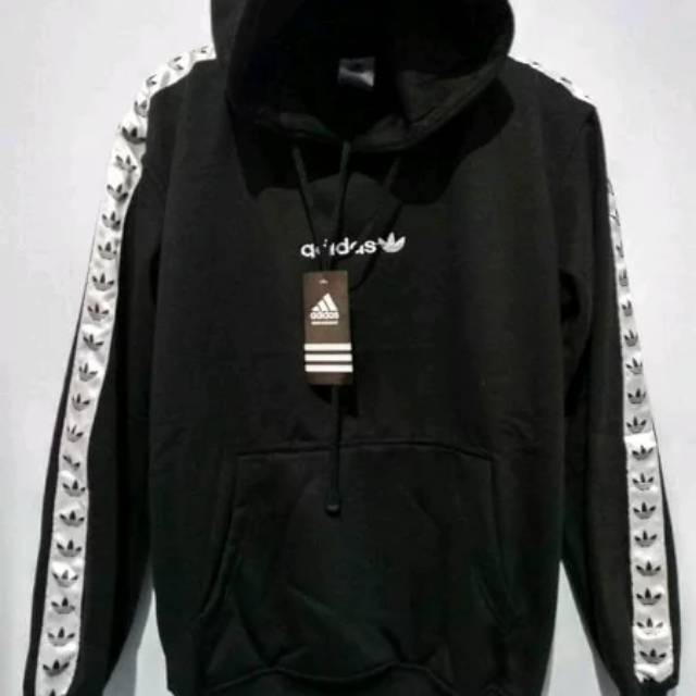 SWEATER HOODIE ADIDAS TNT HITAM_JAKET ADIDAS TNT MURAH