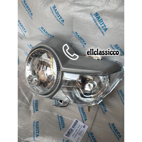 Lampu depan pece tiger revo tirev / reflejtor pece reflektor tiger revo pece