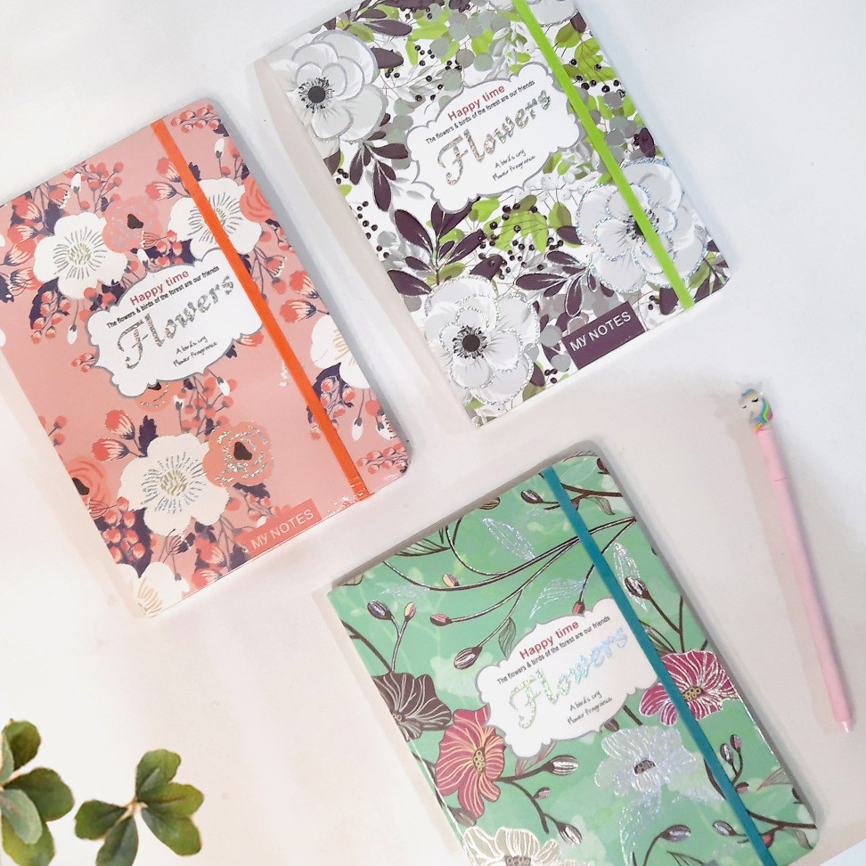 

FLOWERS diary planner notes buku A580032