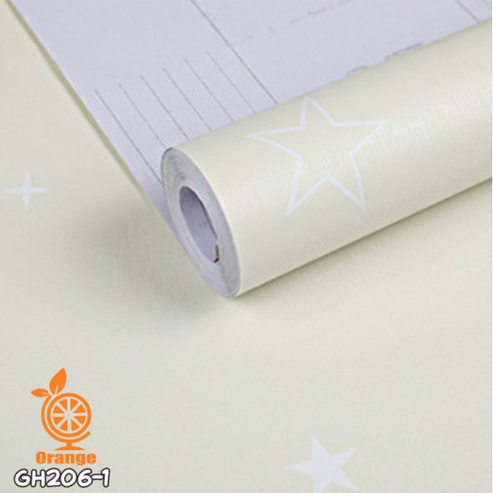 Wallpaper Stiker Motif Cloud Wallpaper Dinding Kamar Tidur Aesthetic Wall Stiker Dinding 3D-GH206-1