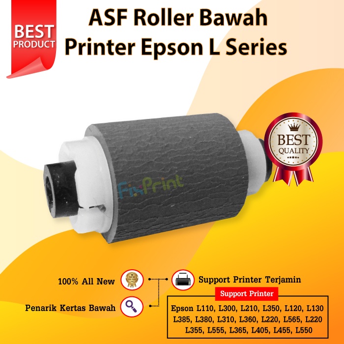 ASF Roller Penarik Kertas Epson L365 L210 L300 L350 Bawah (NEW) Murah