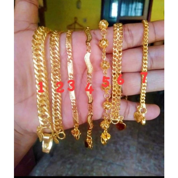 perhiasan mewah lapis emas london versi asli 99%