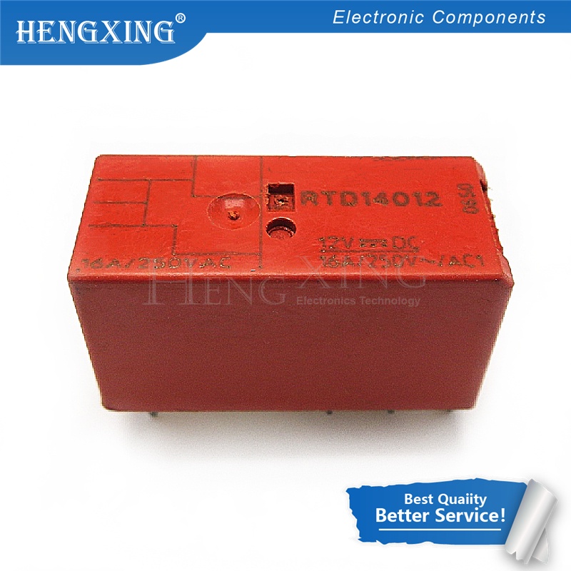 10 Pcs RT314012Relay 16A DIP-8 = RTD14012 12V Dc