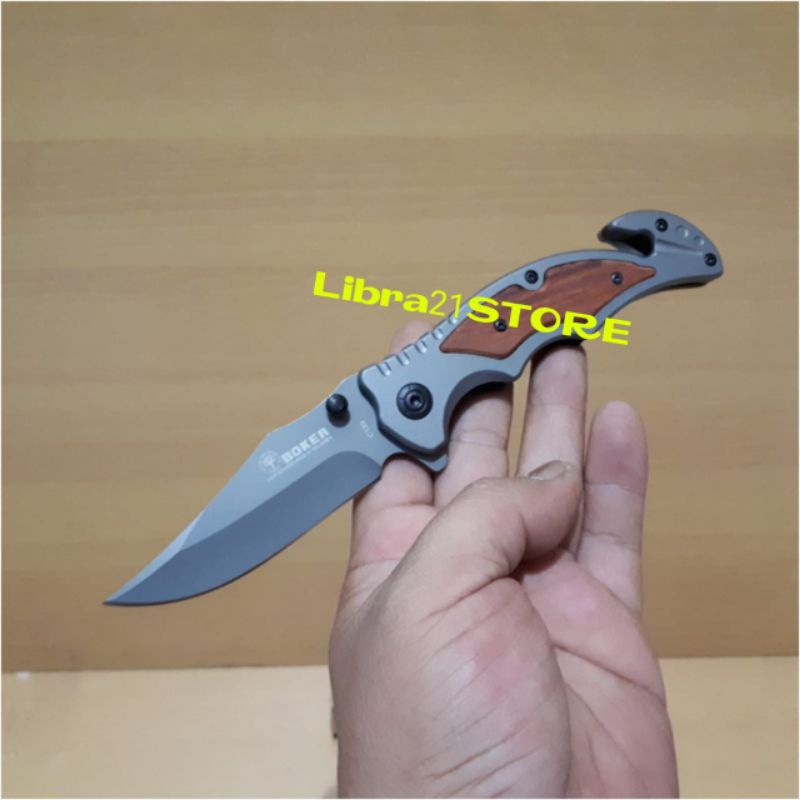 Survival kit pisau lipat boker c133
