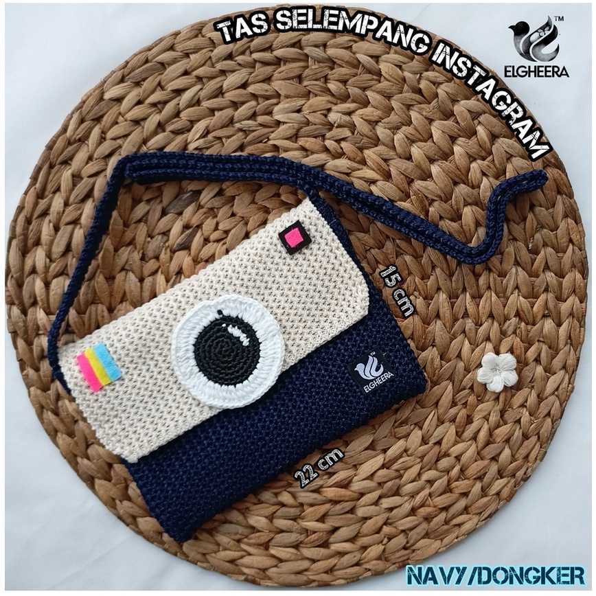 Tas Rajut IG/ Tas Instagram Model Selempang