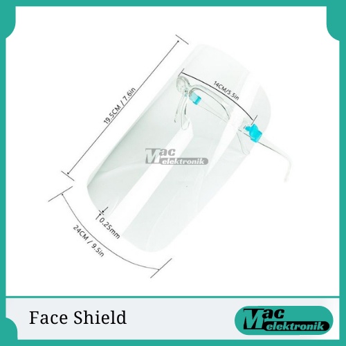 FACE SHIELD KACAMATA / FACESHILED ARTIS / FACE SHIELD NAGITA / FACE SHIELD FRAME