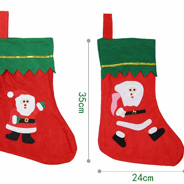 Kaos Kaki Natal Murah Hiasan Pohon Gantungan Kado Christmas Grosir GROSIR