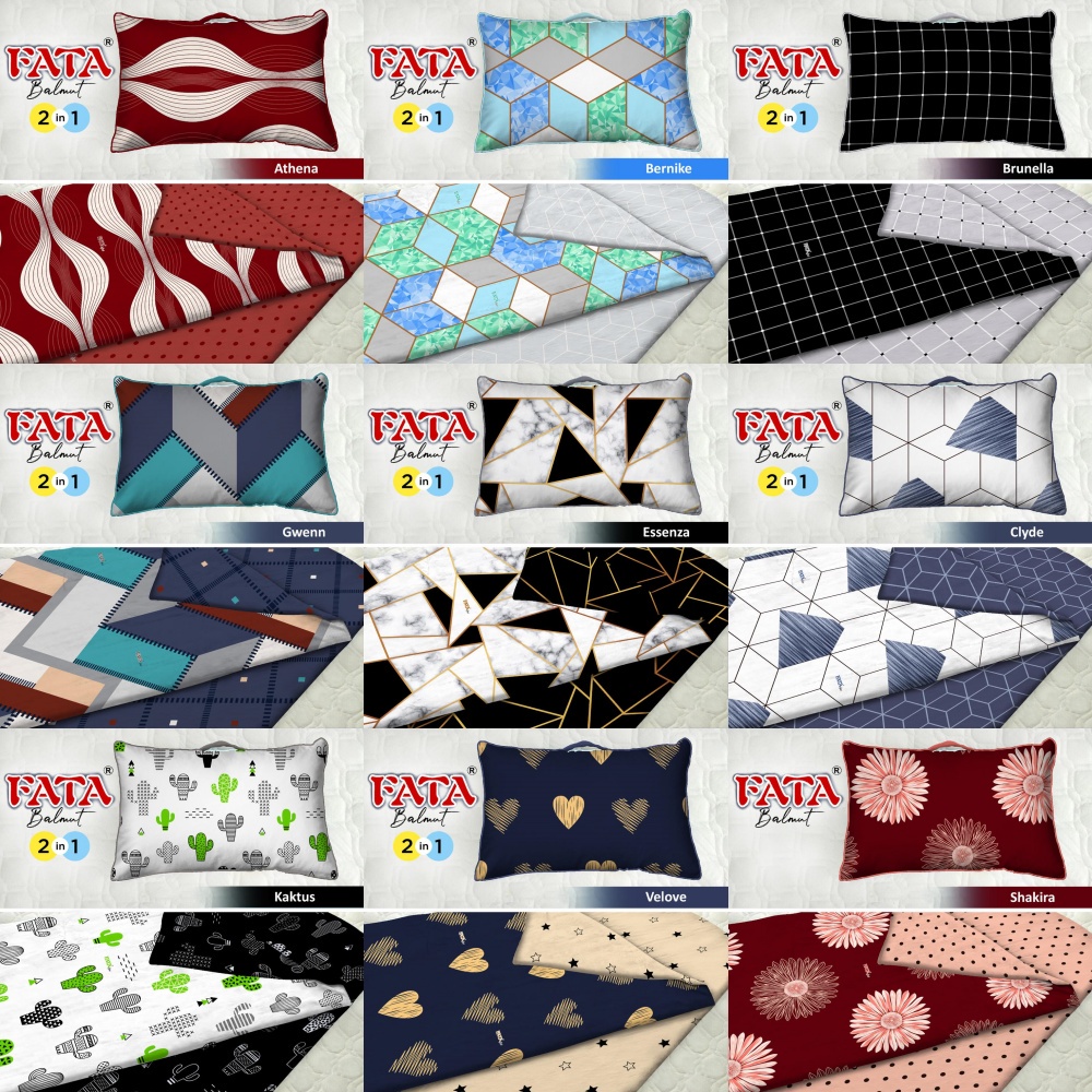 Fata - Bantal Selimut / Balmut (150x200) Terlaris pilihan A