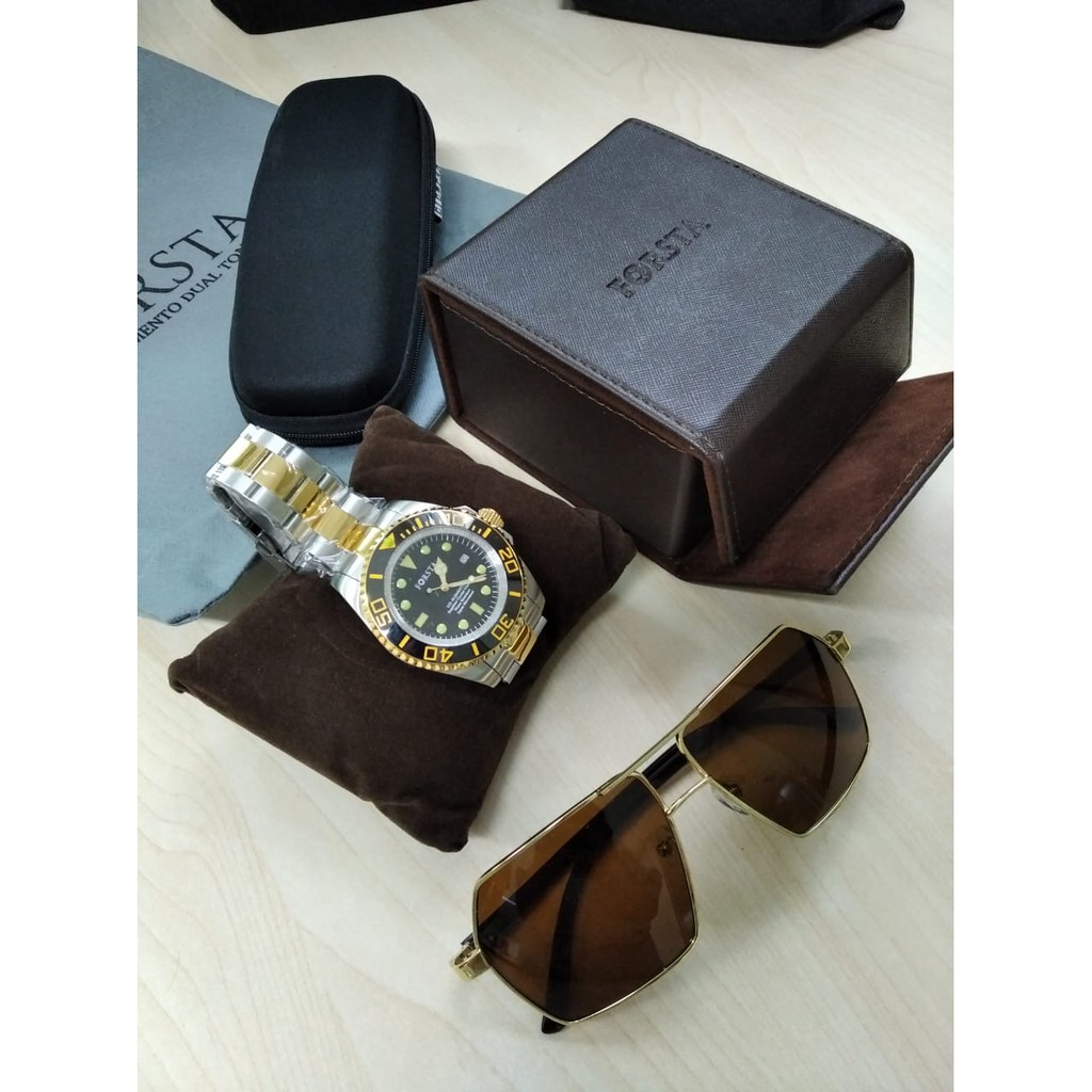 FORSTA ELEMENTO 115 DUAL TONE JAM TANGAN PRIA JAM TANGAN MEWAH JAM IMPORT ORI MATRIXSHOP