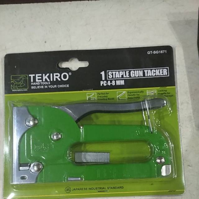 

Staple tembak standar tekiro 4-8 mm
