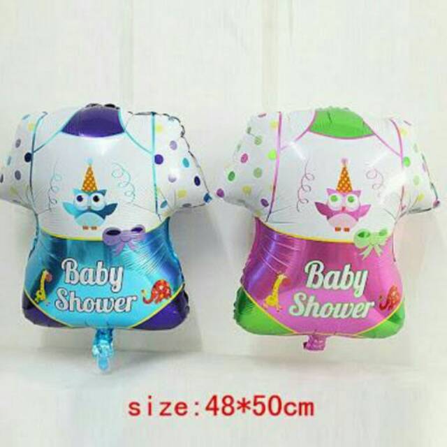 Balon Foil Baju Bayi