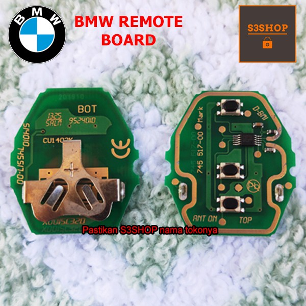 Remot Kunci Bmw EWS System Board BMW Key remote 3 button