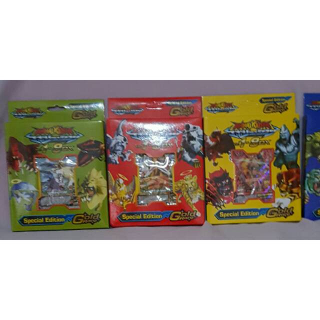 Mainan kartu animal kaiser special edition