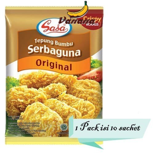 

Tepung Bumbu Serbaguna Original Sasa Serbaguna Original Krispi