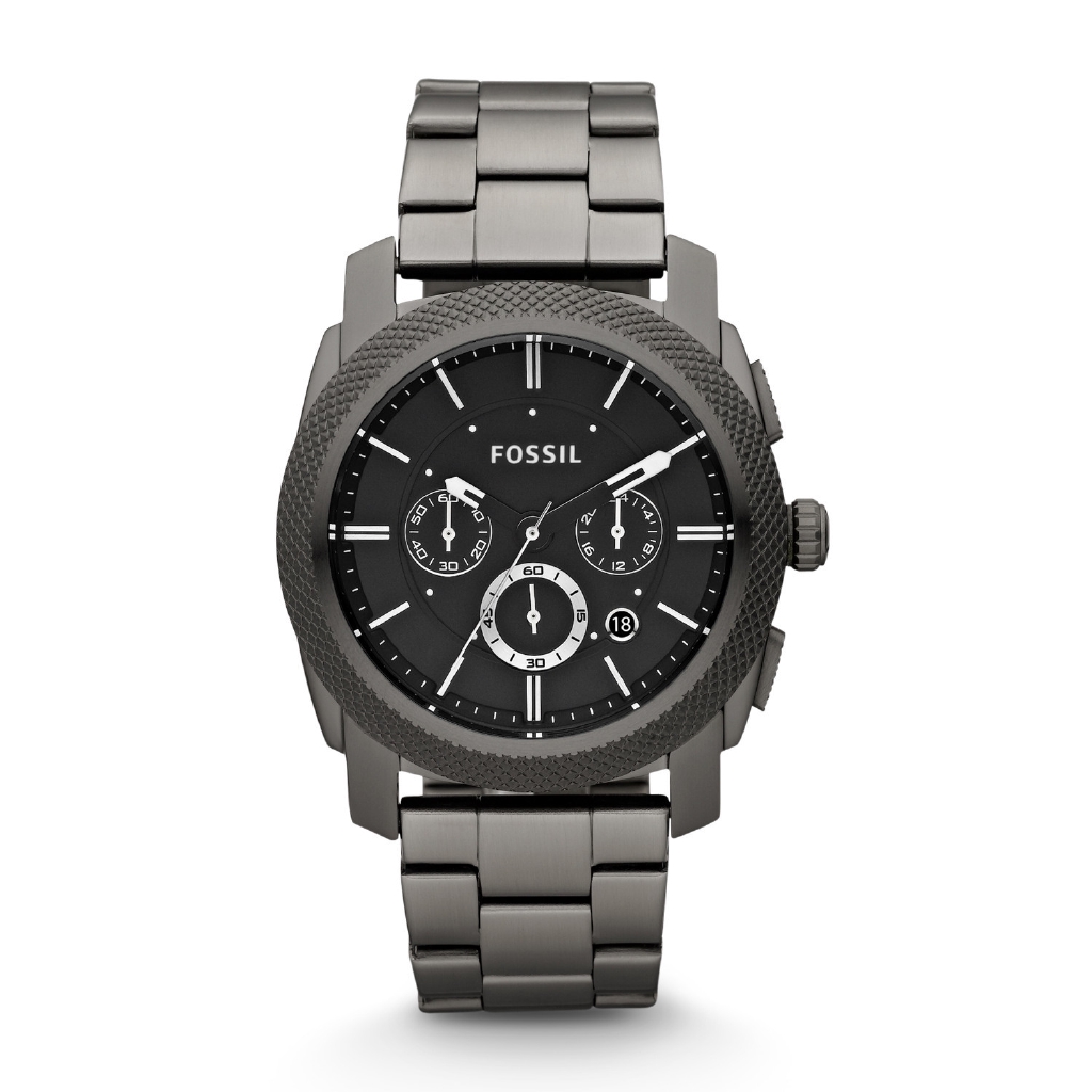 Fossil Chronograph Black Dial Men's Watch - FS4662I - Jam Tangan Pria