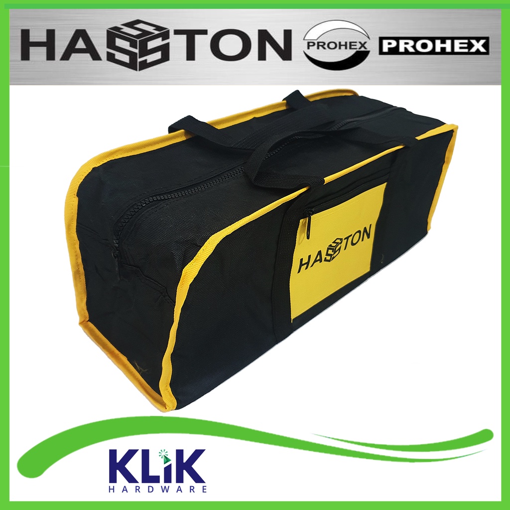 Hasston Prohex Tas Tempat Perkakas 14 Inch 4410-018 Tool Bag Kain 46x15x14 cm