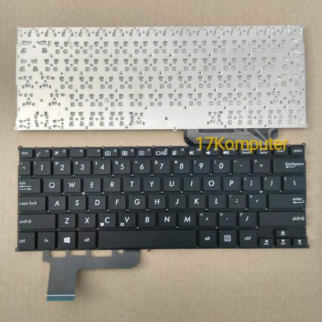 Keyboard Asus X201 X201E X202 S200 S200E Q200 Hitam