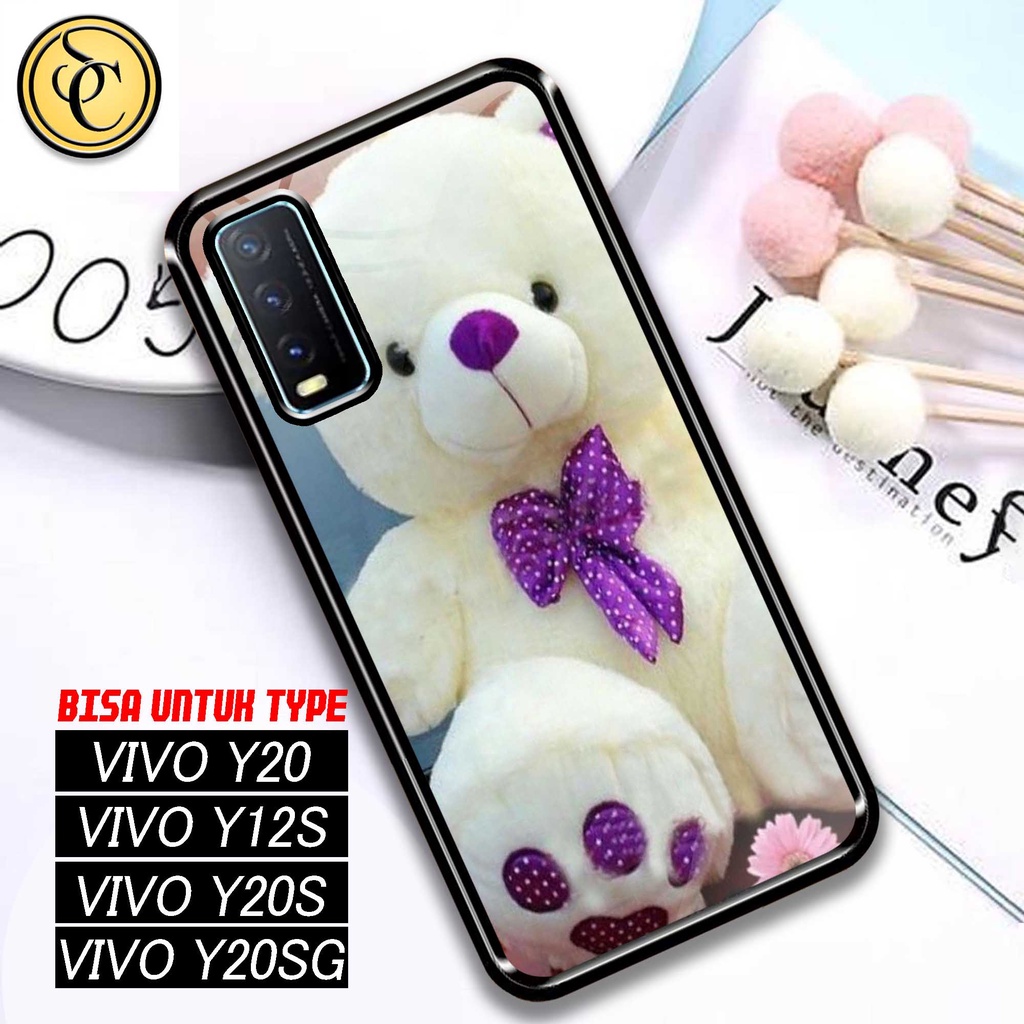 Sukses Case Glossy VIVO Y12S Y20 Y20S - Hardcase 2D Glossy VIVO Y12S Y20 Y20S - Silikon Hp Vivo- Sil