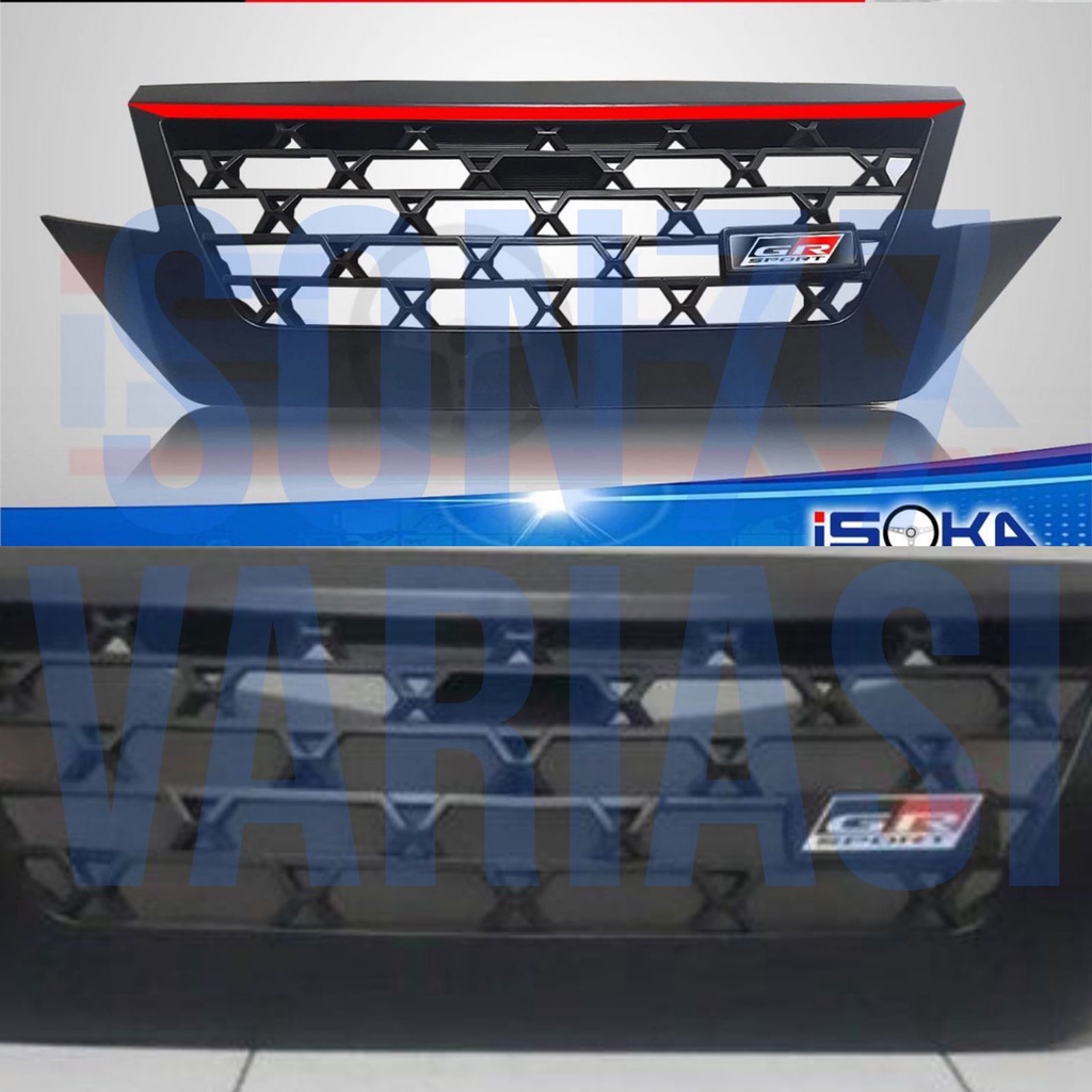 GRILL front grill all new rush terios GR sport 2018 2020 2021 hitam