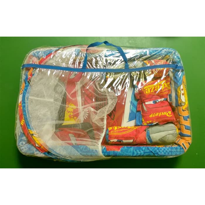 READY KASUR BAYI KELAMBU KOLAM MOTIF ANAK - DORAEMON - CARS - MICKEY - CARS