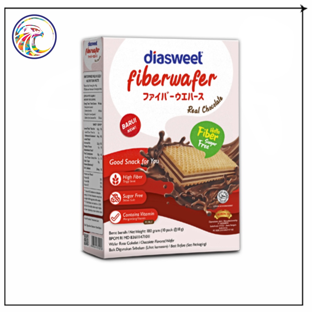 

WAFER SEHAT MURAH DIASWEET LITEBITE COKLAT KEMASAN BARU CHOCOLATE HALAL HIGH FIBER SERAT TINGGI DIET AMAN DIABET