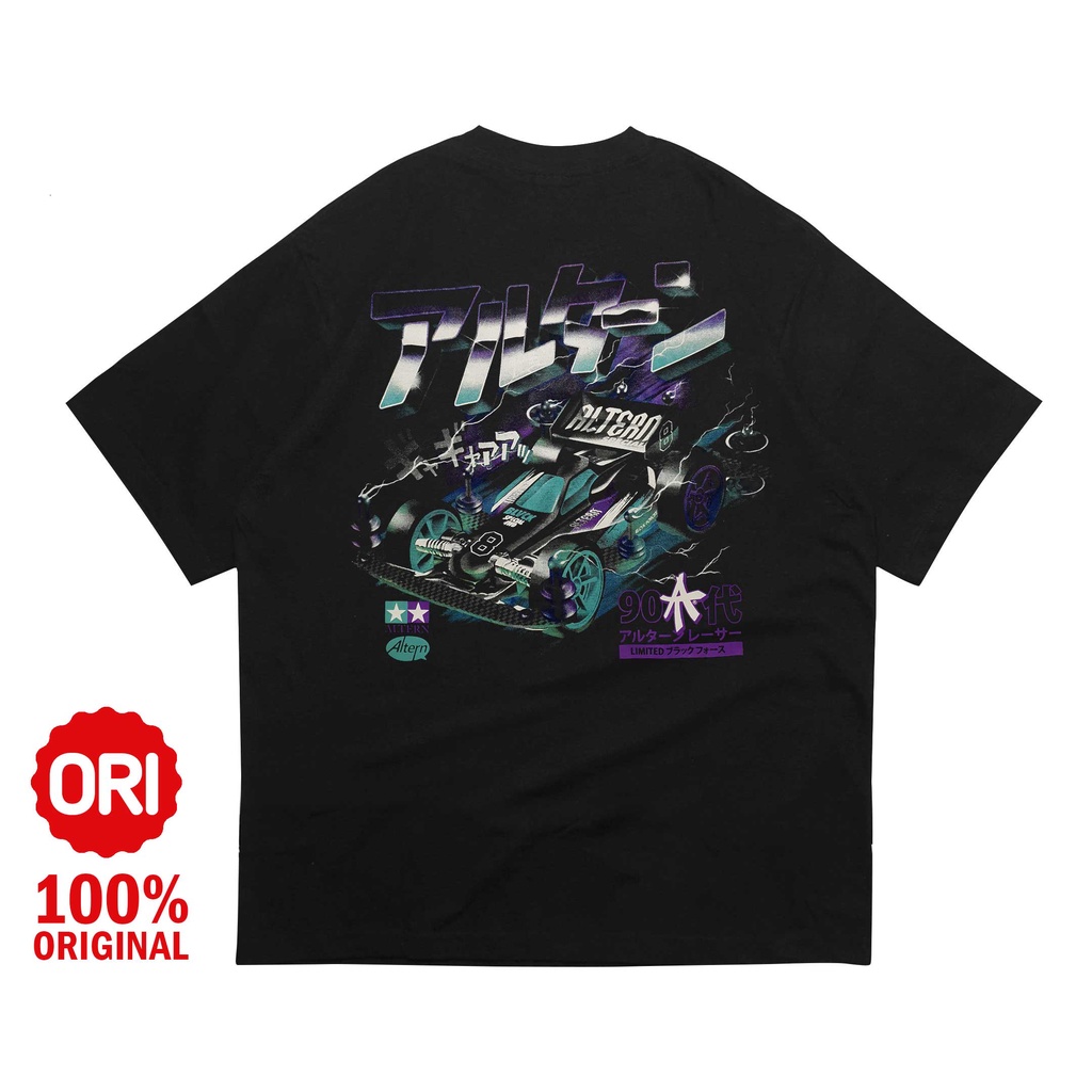 KAOS OVERSIZE | TAMIYA MINI 4WD | TSHIRT | ALTERN | JAPANESE CULTURE