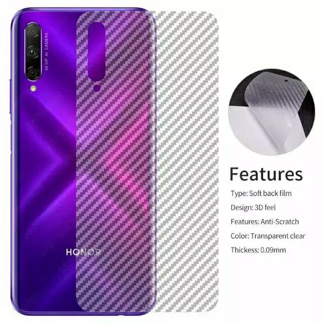 Huawei Nova 5 5T 3i P 30 P30pro P20 Mate 20 20pro pro skin carbon Back Screen Protector Pro i