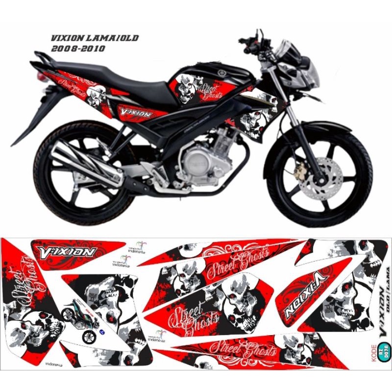 striping yamaha vixion old/decal variasi yamaha vixion old