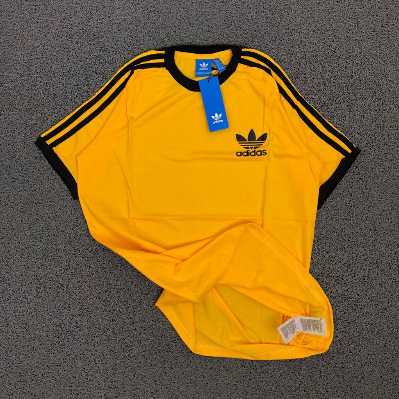 KAOS RINGER ADIDAS HIGH QUALITY CASUAL HYPE FASHION PRIA