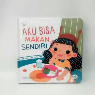Jual Boardbook Mizan - Aku Bisa Makan Sendiri - Seri Cerita Balita