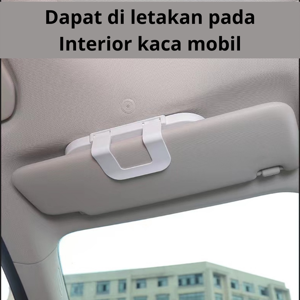 Cermin Makeup Dengan Lampu Led Layar Sentuh Dapat Disesuaikan Untuk Sun Visor Mobil [READY STOCK]