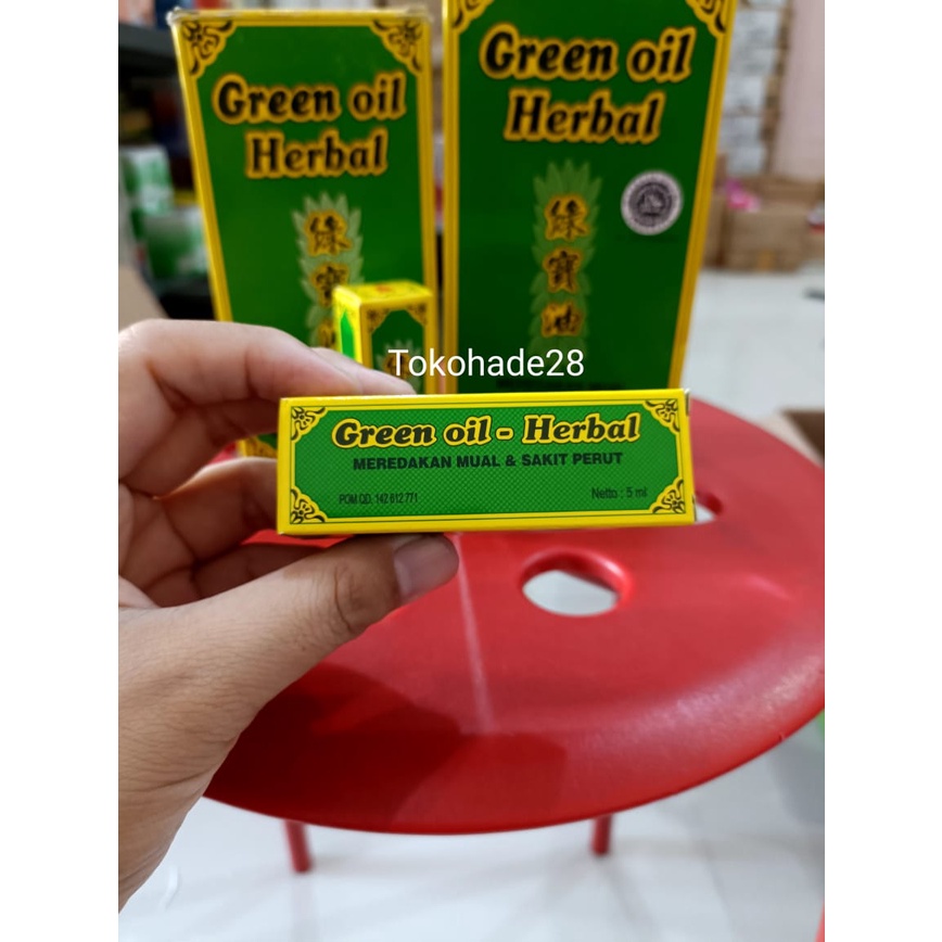 CAPLANG Green Oil Herbal 3ml 5ml 10ml Cap Lang Green Oil