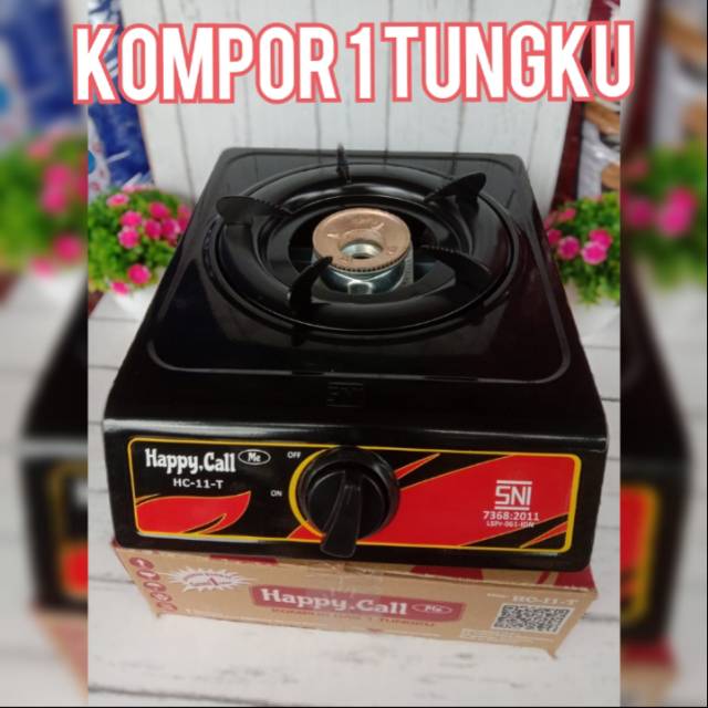 Kompor tungku 1 kompor awet happy cal