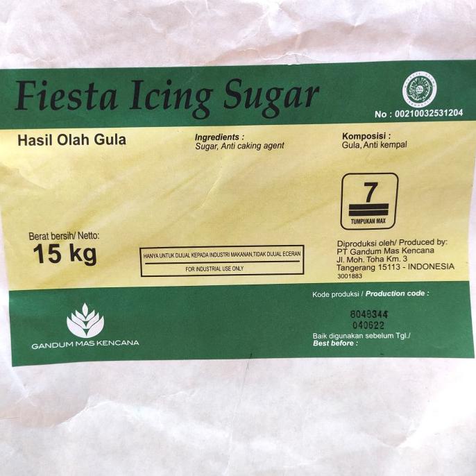 

Cuci Gudang Awal Tahun fiesta icing sugar 1 kg repack/ icing sugar Promo Awal tahun