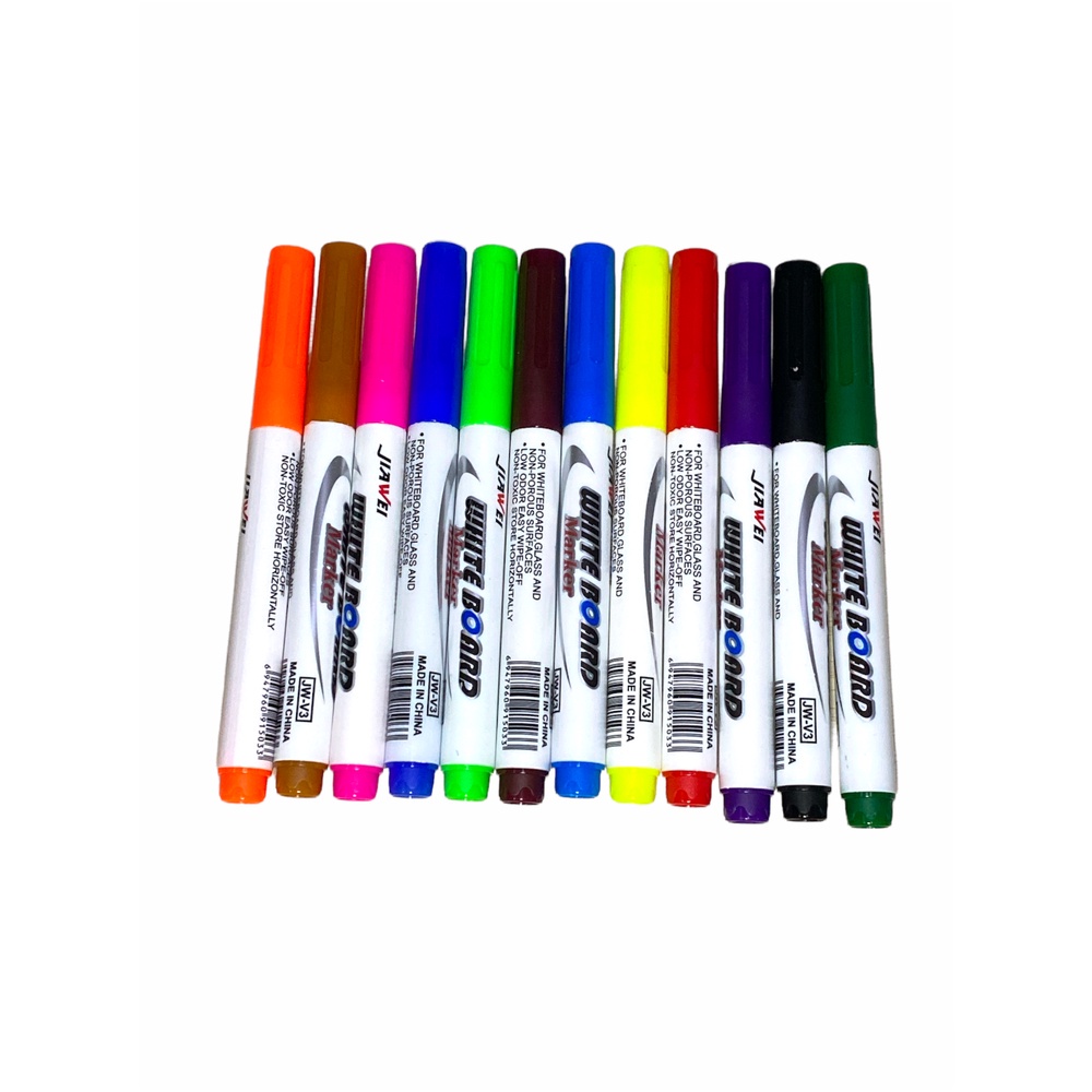 KeiKei Spidol Air Ajaib Magic Marker Mainan Sepidol Air Mengapung 1 Set Isi 12 Pcs