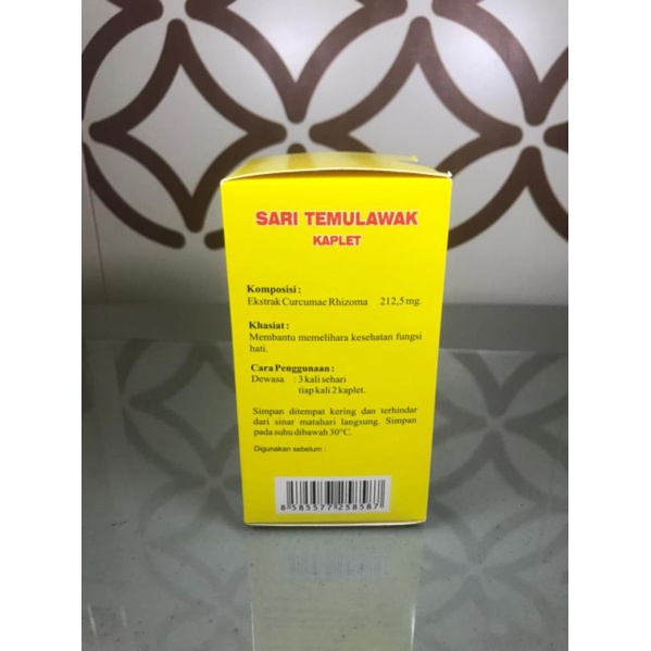 

Sari Temulawak 200tablet anticorona