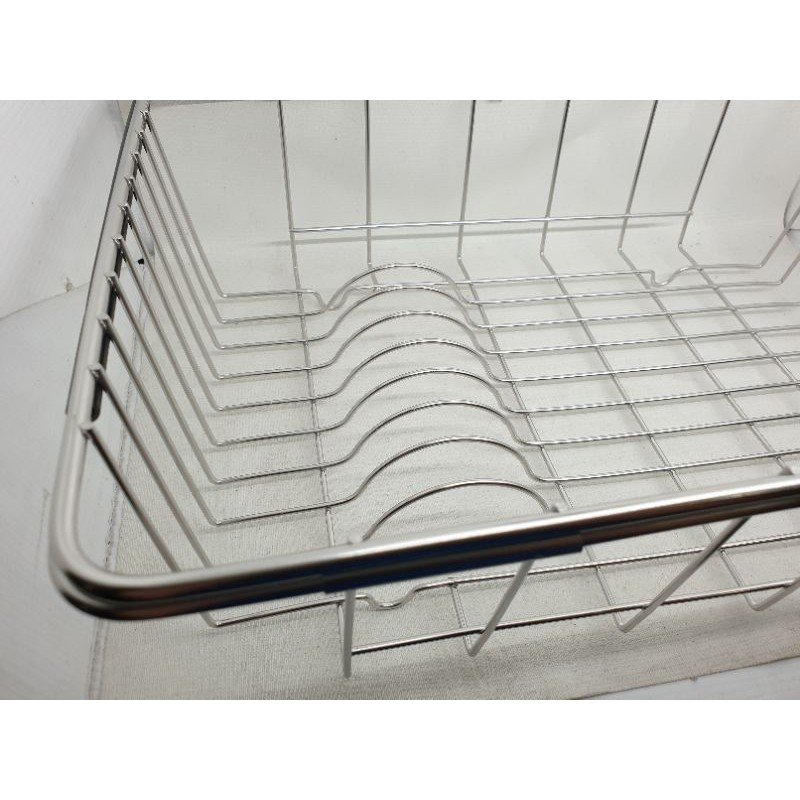 keranjang tirisan sink bak cuci piring / drainer basket stainless