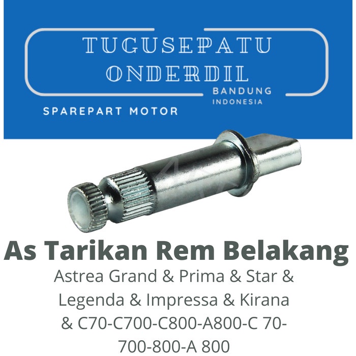 As Paha-Tarikan Rem Tromol Belakang Grand Prima Star Legenda C70