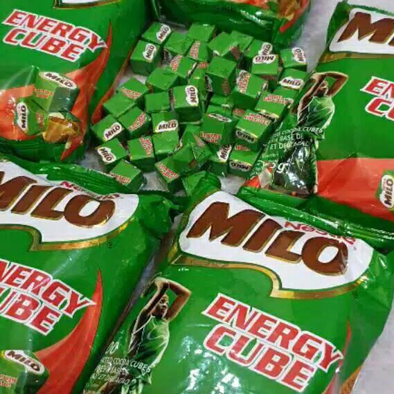 

(aee-770) MILO CUBE 100 PCS - NESTLE ENERGY CUBE | ORI ##