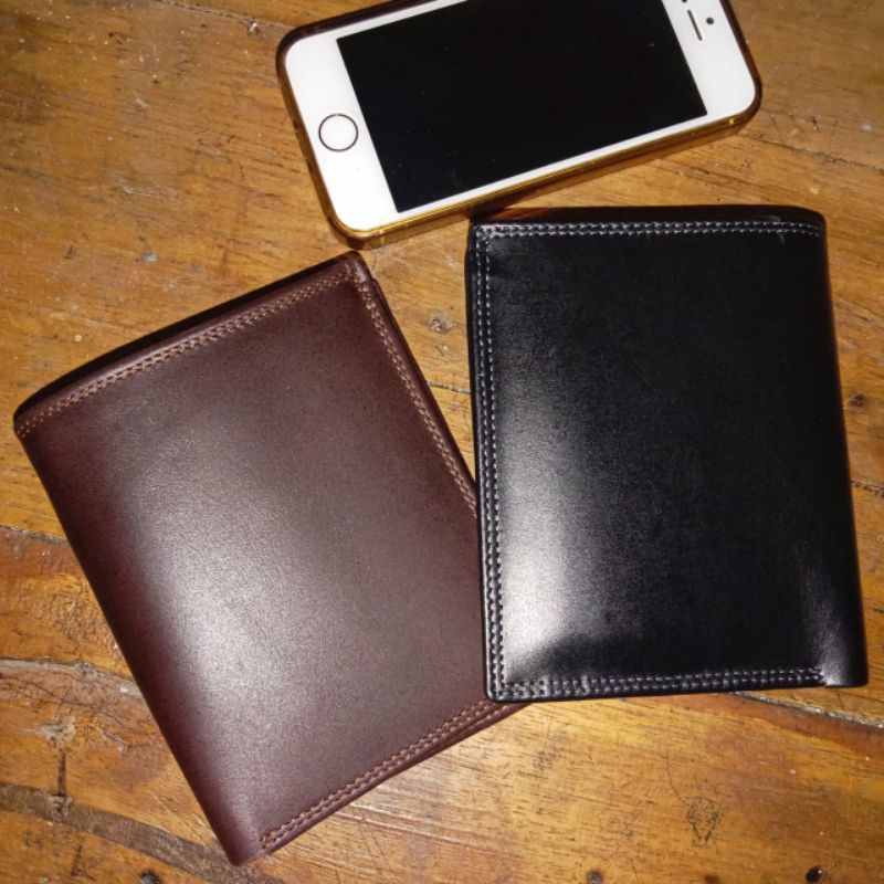 Dompet Kulit Berdiri 100% Full Kulit Luar Dalam Full Up Premium