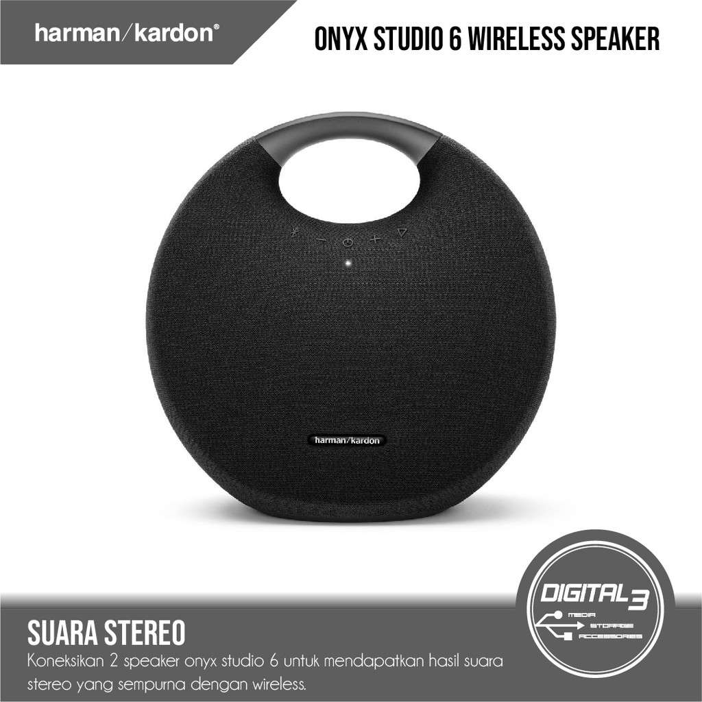 Harman Kardon Onyx Studio 6 Original HK Onyx 6 Bluetooth WIreless Speaker IPX7