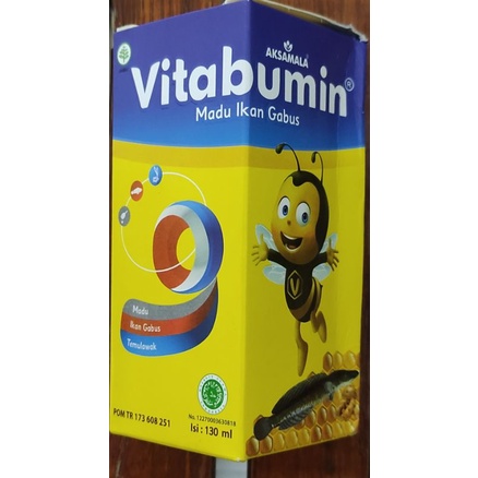 Vitabumin 130 ML / Daya Tahan Tubuh Anak / Nafsu Makan / Meningkatkan Metabolisme Tubuh